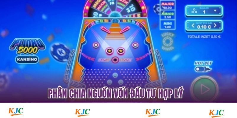 Phân chia nguồn vốn đầu tư hợp lý