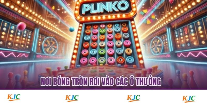 Nơi bóng tròn rơi vào các ô thưởng