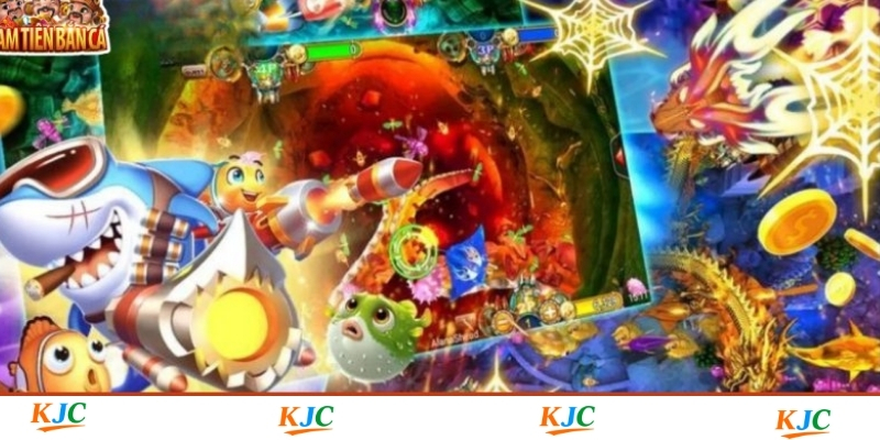 Đồ họa game Bắn Cá Tam Tiên đẹp mắt