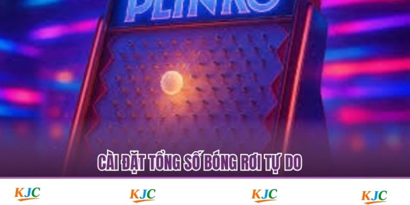 Cài đặt tổng số bóng rơi tự do